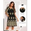 image:imageEkouaer Moo Moos for Women Button House Dresses for Women with Pocket Mumu S3XLBlack Hobo