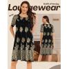 image:imageEkouaer Moo Moos for Women Button House Dresses for Women with Pocket Mumu S3XLBlack Hobo