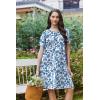 image:imageEkouaer Moo Moos for Women Button House Dresses for Women with Pocket Mumu S3XLBlue Boho