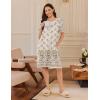 image:imageEkouaer Moo Moos for Women Button House Dresses for Women with Pocket Mumu S3XLKhaki Flower