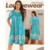 image:imageEkouaer Moo Moos for Women Button House Dresses for Women with Pocket Mumu S3XLLight Blue