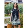 image:imageEkouaer Moo Moos for Women Button House Dresses for Women with Pocket Mumu S3XLNavy Blue
