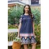 image:imageEkouaer Moo Moos for Women Button House Dresses for Women with Pocket Mumu S3XLNavy Boho