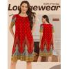 image:imageEkouaer Moo Moos for Women Button House Dresses for Women with Pocket Mumu S3XLRed Boho