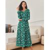 image:imageEkouaer Nightgown Women Long Sleeve Sleepwear Full Length Long Nightshirt Soft Loungewear S4XLSanta Claus