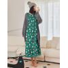 image:imageEkouaer Nightgown Women Long Sleeve Sleepwear Full Length Long Nightshirt Soft Loungewear S4XLSanta Claus