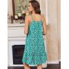 image:imageEkouaer Nightgowns for Women Cotton Night Gown Sleeveless Sleep Dress Lace Nighty Ladies Nightdress Summer SleepwearGreen Little Flower