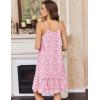 image:imageEkouaer Nightgowns for Women Cotton Night Gown Sleeveless Sleep Dress Lace Nighty Ladies Nightdress Summer SleepwearPink Floral
