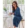 image:imageEkouaer Womens Long Sleeve Nightgown Full Length Sleepwear Long Sleepshirts Henley Sleep DressAanavy