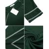 image:imageEkouaer Womens Nightshirt Long Sleeve Nightgown Round Neck Sleepwear Full Length Pajama Dress with Pockets Loungewear SXXLAdark Green