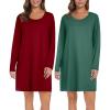 Wine Red&evergreen