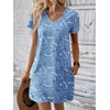 image:imageEkouaer Cotton Nightgowns for Women Short Sleeve Womens Nightgown V Neck Sleep Shirts for Women Soft Sleepwear SXXXLGood Night