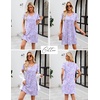 image:imageEkouaer Cotton Nightgowns for Women Short Sleeve Womens Nightgown V Neck Sleep Shirts for Women Soft Sleepwear SXXXLHeart Print Purple