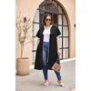 image:imageEkouaer Housecoat Women Zipper Front Duster Robe Short Sleeve Lounger Housedress Pockets Nightgown Casual Nights SXXXLBlack