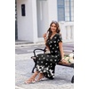 image:imageEkouaer Long Nightgowns for Women Button Night Gowns Short Sleeve Sleepwear Full Length Sleep Shirts With Pockets S2XLButterfly