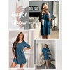image:imageEkouaer Sleep Shirts for Women Nightgown Short Sleeves T shirt Night Dress Round Neck Womans Nightgown with Pocket SXXLBlue Green