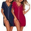 Navy Blue/Wine Red