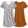 Grey Flower + Brown