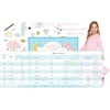 image:imageEkouaer Girls Nightgowns Toddler Pajamas Dress Sleep Nightshirts Princess Soft Sleepwear for KidsAqua Green