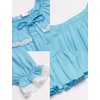 image:imageEkouaer Girls Nightgowns Toddler Pajamas Dress Sleep Nightshirts Princess Soft Sleepwear for KidsClear Blue