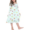 image:imageEkouaer Girls Nightgowns Toddler Pajamas Dress Sleep Nightshirts Princess Soft Sleepwear for KidsLight Green Cocktail Glass