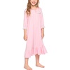 image:imageEkouaer Girls Nightgowns Toddler Pajamas Dress Sleep Nightshirts Princess Soft Sleepwear for KidsPink