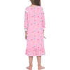 image:imageEkouaer Girls Nightgowns Toddler Pajamas Dress Sleep Nightshirts Princess Soft Sleepwear for KidsPink Floral