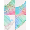 image:imageEkouaer Girls Nightgowns Toddler Pajamas Dress Sleep Nightshirts Princess Soft Sleepwear for KidsRainbow Star