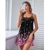 image:imageEkouaer Sexy Night Gowns Lace Nightgowns for Women Sleeveless Sleepwear Babydoll Nighty Plus Size Night DressCherry Blossoms