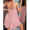 image:imageEkouaer Sexy Night Gowns Lace Nightgowns for Women Sleeveless Sleepwear Babydoll Nighty Plus Size Night DressPink