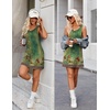 image:imageEkouaer Sexy Tank Nightgowns for Women Side Slit Lingerie Dress Sleevesless Night Gowns SXXLGreen Flower
