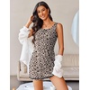 image:imageEkouaer Sexy Tank Nightgowns for Women Side Slit Lingerie Dress Sleevesless Night Gowns SXXLLeopard Print