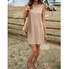 image:imageEkouaer Womens Nightgown Sleeveless Nightgowns for Women with Pocekts Tank Dress Crew Neck Sleepwear SXXLChampagne
