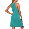 image:imageEkouaer Womens Nightgown Sleeveless Sleepwear V Neck Racerback Sleep DressBlue Green