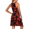 image:imageEkouaer Womens Nightgown Sleeveless Sleepwear V Neck Racerback Sleep DressCharcoalRed Print
