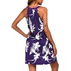 image:imageEkouaer Womens Nightgown Sleeveless Sleepwear V Neck Racerback Sleep DressLeaf Purple Print