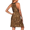 image:imageEkouaer Womens Nightgown Sleeveless Sleepwear V Neck Racerback Sleep DressLeopard Print