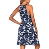 image:imageEkouaer Womens Nightgown Sleeveless Sleepwear V Neck Racerback Sleep DressNavy Flower