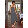 image:imageEkouaer Womens Sleeveless Nightgown Long Nightgowns for Women Full Slip Soft Nightshirt Wide Strap Sleepwear Lounge DressesCharcoal Grey