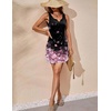 image:imageEkouaer Womens Tank Nightgown V Neck Sleepshirts Soft Sleeveless Chemise Nightdress SXXLCherry Blossoms