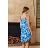 image:imageEkouaer Women 3 in 1 Labor and DeliveryMaternityNursing Nightgown Button Down Sleeveless Pregnancy Dress for BreastfeedingFloral Blue