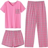 Pink Black Plaid