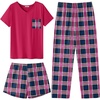 Purple and Green Plaid