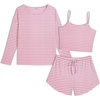 Pink and White Stripes