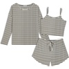 White and Black Stripes