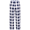 image:imageEkouaer Boys Pajama Pants Soft Lounge Pants Comfy Plaid Pajama Bottoms Elastic Waist PJS BottomsAyarn Dyed Lattice3navy