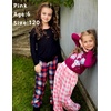 image:imageEkouaer Boys Pajama Pants Soft Lounge Pants Comfy Plaid Pajama Bottoms Elastic Waist PJS BottomsPattern3