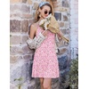 image:imageEkouaer Cotton Nightgowns for Women Sleeveless Night Gown Tank Sleepshirts Racerback Sleep Dress Spaghetti Strap ChemiseFloral Pink