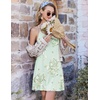image:imageEkouaer Cotton Nightgowns for Women Sleeveless Night Gown Tank Sleepshirts Racerback Sleep Dress Spaghetti Strap ChemiseGreen Floral