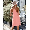 image:imageEkouaer Cotton Nightgowns for Women Sleeveless Night Gown Tank Sleepshirts Racerback Sleep Dress Spaghetti Strap ChemisePink